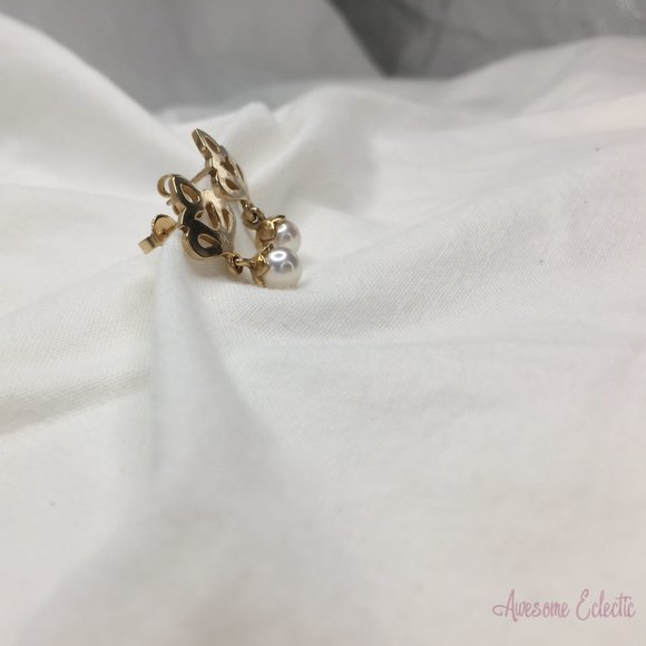 James Avery JA 14k Pearl Drop Earrings - EXTREMELY RARE - Great Gift! - Picture 7 of 9